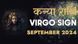 Virgo September 2024 Tarot Reading Hindi  Virgo September 2024 Love Monthly Predictions Kanya Rashi [upl. by Nahsin300]