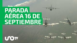 Así se vivió el desfile del 16 de septiembre desde las alturas [upl. by Nyroc]