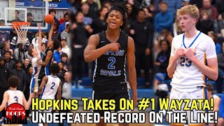 Hopkins And Wayzata GO AT IT Undefeated Record On The Line [upl. by Lorilee]