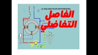 Disjoncteur Différentiel الفاصل التفاضلي شرح مفصل [upl. by Amelus]