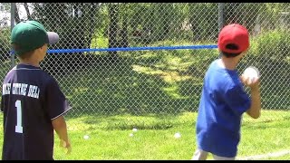 Baseball amp Softball Tee Ball Drill Fundamentals for better skills littleleague teeball sports [upl. by Eneirda532]