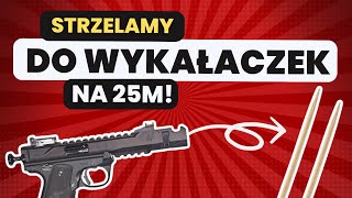 Strzelamy do wykałaczek na 25m Czy damy radę feat Andrzej Idzikowski [upl. by Ahsha]