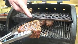 Deliciously Grilled Lamb Chops The Pitboss Lexington Reverse Sear [upl. by Ahserb]