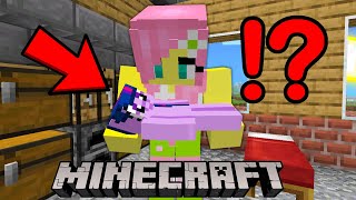 Fluttershy Survived 100 Days With A Baby in Minecraft [upl. by Jamison]