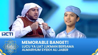 NGAKAK ABIS Lihat Tingkah Lukman Bersama Almarhum Syekh Ali Jaber  HAFIZ INDONESIA 2024 [upl. by Sokram714]