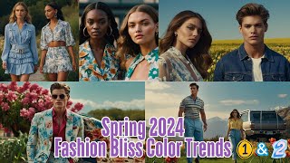 Spring 2024 Fashion Forecast Top 10 fashion trends  Parts 1 and 2 [upl. by Natala]