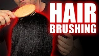 ASMR  Hair Brushing And Scalp Massage  NO TALKING  1 Hour [upl. by Bilow]