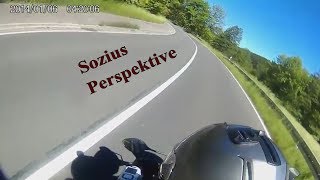 Motorrad Richtiges Verhalten als Sozius  Tour Haus Orbach  MotoVlog Sozia 🏍😅 [upl. by Aiynat]