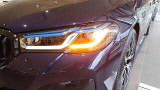 2021 BMW 5er Touring LCI  BMW Laserlicht [upl. by Thatcher601]