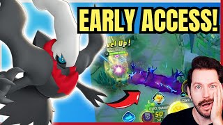 I Played Darkrai Early Super OP or Super well you decide  Pokemon Unite [upl. by Elyad]