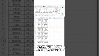 Supprime les doublons de tes tableaux rapidement avec la fonction UNIQUE  Astuce Excel [upl. by Spillihp]