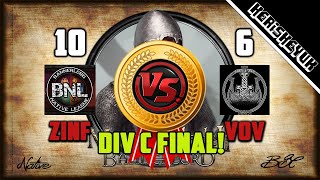 Zinfandel vs VoV BNL Div C Final  Mount and Blade 2 Bannerlord [upl. by Neve]