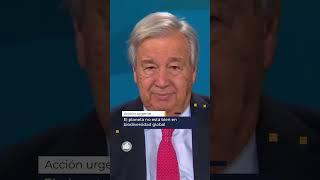 COP16  António Guterres llama a la acción por la biodiversidad global [upl. by Doykos]