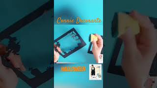 Cuadro con luz Halloween diyhalloweendecor halloween diy diyhalloween [upl. by Pax]