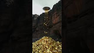 Are flying saucers producing gold continuously Maybe the ancestors of higher dimensional life [upl. by Gwendolyn]