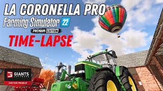 La Coronella Pro  Farming Simulator 22  Timelapse 2  Pallets with lots of bailing fs22 farm [upl. by Freeland]