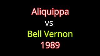 Aliquippa Quips vs Bell Vernon [upl. by Atauqal]