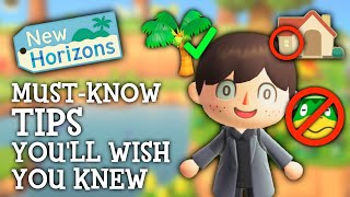 20 Things I WISH I Knew Sooner in Animal Crossing New Horizons [upl. by Enneibaf]