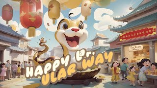 《Happy Lar Ular Way》 2025 马来西亚蛇年新年歌 🐍 🧨 [upl. by Anuahsed]