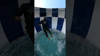 Bowl Water Slide shorts waterpark trending viral waterparkfun waterslide [upl. by Helli]