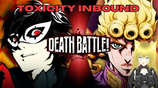 DEATH BATTLE REACTION Joker v Giornio TOXICITY INBOUND [upl. by Iinden]