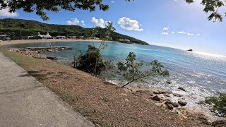 Hawksbill by rex resort Antigua Snorkeling and swimming [upl. by Anaeerb]