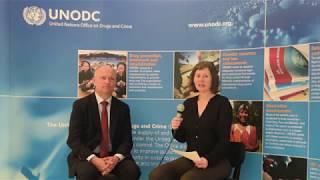 CND61 UNODC Representative in Colombia speaks about issues regarding drugs facing the region [upl. by Wadleigh702]