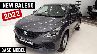 New Maruti Suzuki Baleno Facelift Sigma Model  2022 Maruti Suzuki Baleno Base Model  Baleno 2022 [upl. by Orrin]