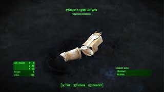 Fallout 4 Poisoners Synth Left Arm [upl. by Freed]