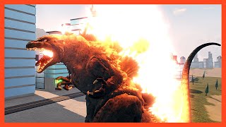 Roblox Kaiju Universe  MILLENNIUM GODZILLA REMODEL SHOWCASE [upl. by Llenrub]