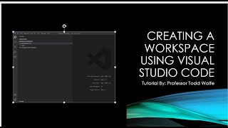 VSCode Tutorial How to creating a new workspace in Visual Studio Code [upl. by Trella]