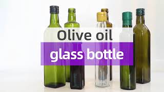 Kitchen supplies olive oil bottle introduction and glass supplier [upl. by Annauqal]