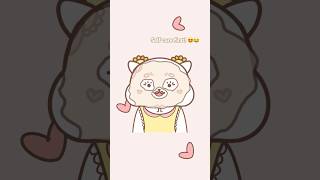 Girly girl 😄💕 animation selfcare funnyshorts cartoon funnyanimals cats humor cuteanimals [upl. by Tnattirb]