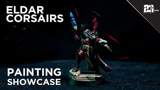 Eldar Corsairs  KIllteam  Painting Showcase  Warhammer 40k [upl. by Malinowski]