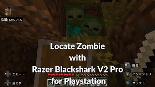 Locate Zombie in Minecraft with new headset [upl. by Nylrehc]