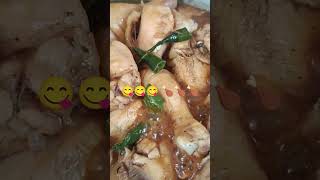 My simple adobo manok😊❤️ cooking food chickenrecipe 😋🍗 [upl. by Airtap44]