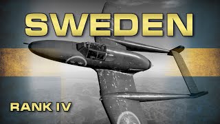 Swedish Air Forces Rank IV  Tutorial and Guide  War Thunder [upl. by Anjali440]