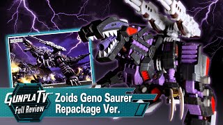 Zoids Geno Saurer Repackage Ver  Gunpla TV [upl. by Anair]