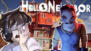 the worst horror game Ive EVER played  Hello Neighbor [upl. by Otsuaf]