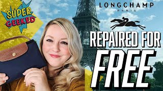 How to get Longchamp Bags Repaired for FREE [upl. by Ener]