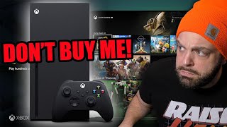 Xbox Just Said quotDont Buy Our Console Buy This Insteadquot [upl. by Enisaj]