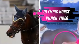 Horse Gets Punched By German Coach At The Tokyo Olympics In Modern Pentathlon [upl. by Iramohs]