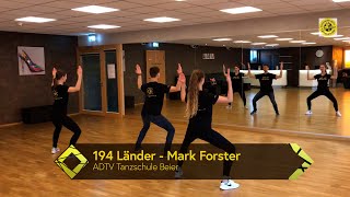 Choreographie zu 194 Länder  Mark Forster [upl. by Norreht]