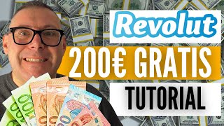 200€ GRATIS con REVOLUT 💰 Tutorial COMPLETO [upl. by Mauldon652]