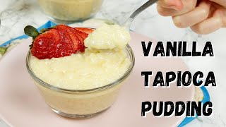 Homemade Vanilla Tapioca Pudding [upl. by Adabelle650]