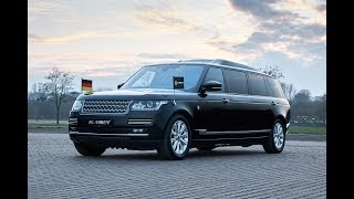 Neues Sonderschutzfahrzeug KLASSEN mit innovativer BUNKER Technologie Range Rover Staatslimousine [upl. by Barrie]