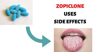 ZOPICLONE IMOVANE Review Uses Side Effects Mechanism of Action [upl. by Liris532]