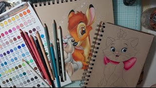 prismacolor pencil tutorial [upl. by Nemracledairam]