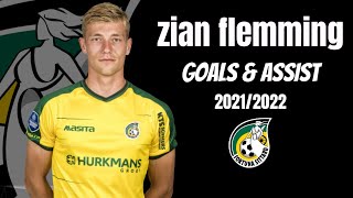 Zian Flemming Goals en Assists 20212022⚽️ [upl. by Eilyac834]