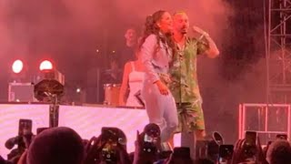 Rosalia y J Balvin  Con Altura EN VIVO [upl. by Lagiba358]